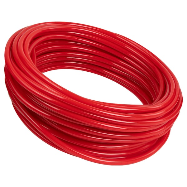Hydromaxx 3/4" IDx1" ODx100Ft Opaque Non-Toxic Red Vinyl Tubing ROVT034100